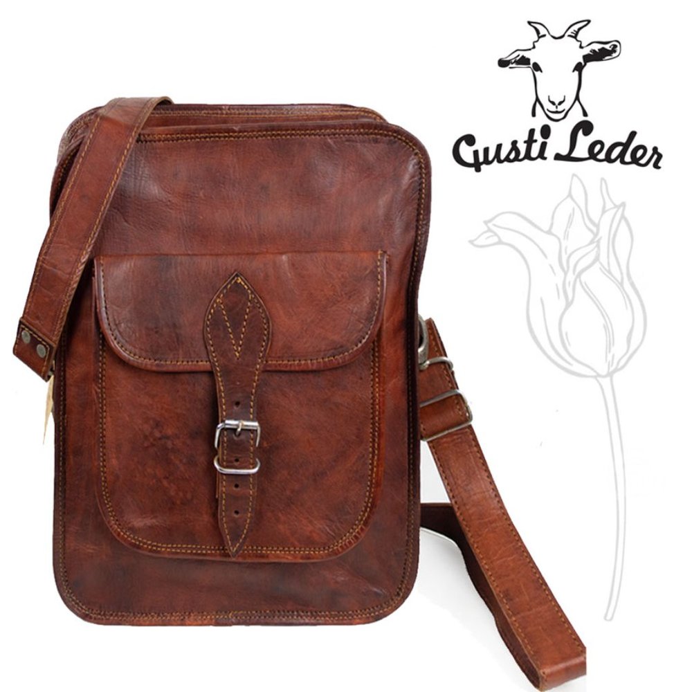 GUSTI Leather Nature Bike Shoulder Bag - Picture 2 of 14